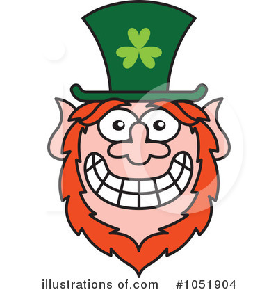 Royalty-Free (RF) Leprechaun Clipart Illustration by Zooco - Stock Sample #1051904