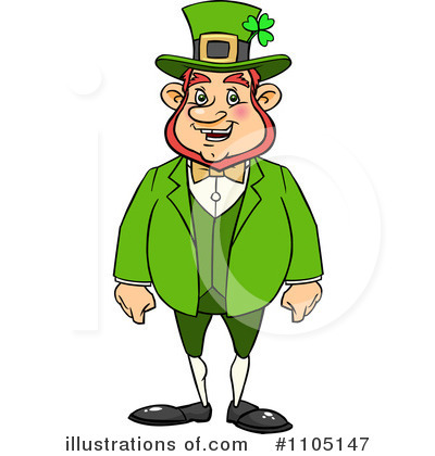 Leprechaun Clipart #1105147 by Cartoon Solutions