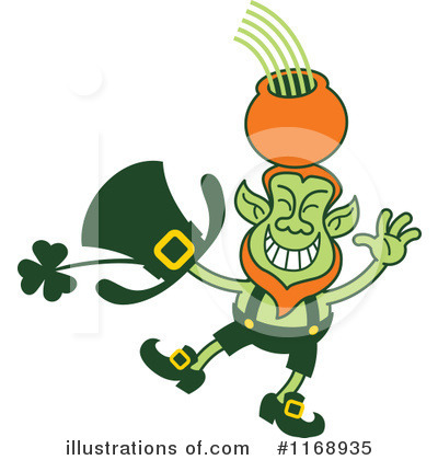 Royalty-Free (RF) Leprechaun Clipart Illustration by Zooco - Stock Sample #1168935