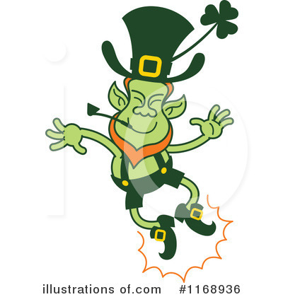 Royalty-Free (RF) Leprechaun Clipart Illustration by Zooco - Stock Sample #1168936
