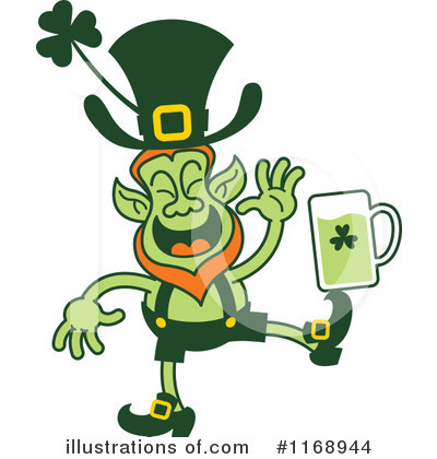 Royalty-Free (RF) Leprechaun Clipart Illustration by Zooco - Stock Sample #1168944