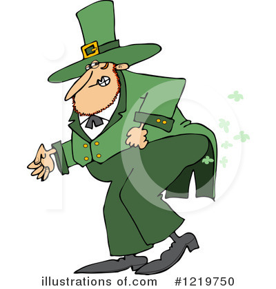 Royalty-Free (RF) Leprechaun Clipart Illustration by djart - Stock Sample #1219750