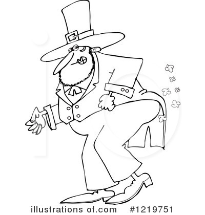 Royalty-Free (RF) Leprechaun Clipart Illustration by djart - Stock Sample #1219751
