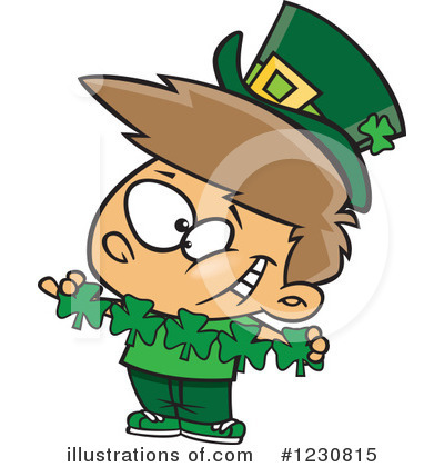 Shamrock Clipart #1230815 by toonaday