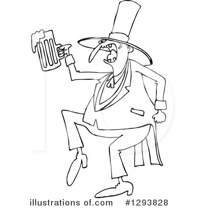 Royalty-Free (RF) Leprechaun Clipart Illustration by djart - Stock Sample #1293828