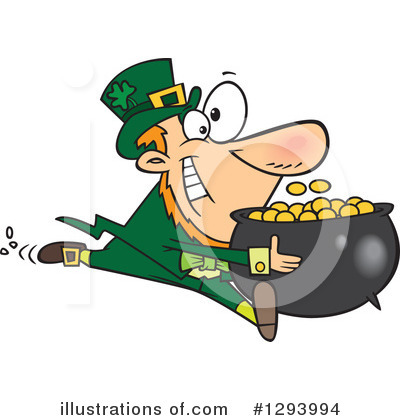 Pot Of Gold Clipart #1293994 by toonaday