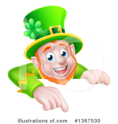 Royalty-Free (RF) Leprechaun Clipart Illustration by AtStockIllustration - Stock Sample #1367530