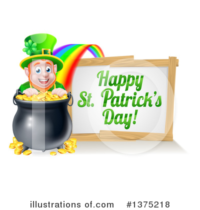 Leprechaun Clipart #1375218 by AtStockIllustration