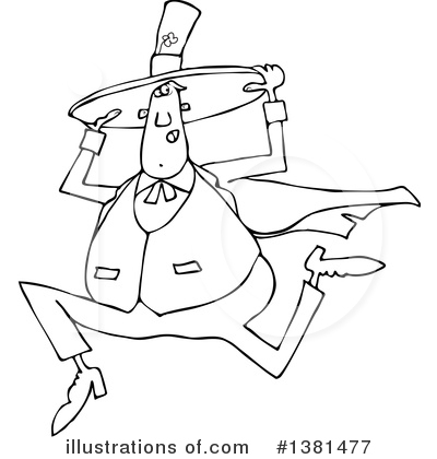 Royalty-Free (RF) Leprechaun Clipart Illustration by djart - Stock Sample #1381477