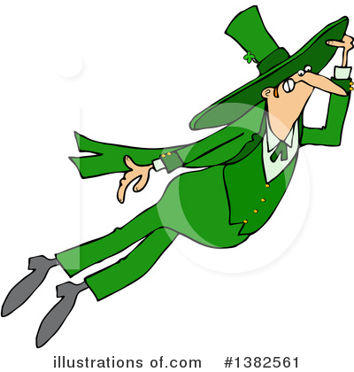 Leprechaun Clipart #1382561 by djart