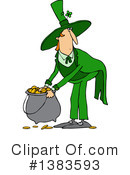 Leprechaun Clipart #1383593 by djart