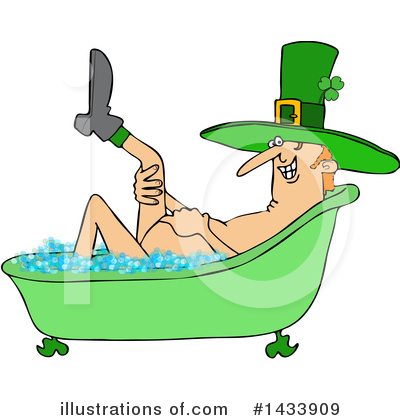 Royalty-Free (RF) Leprechaun Clipart Illustration by djart - Stock Sample #1433909