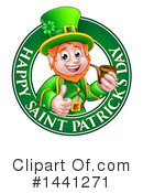 Leprechaun Clipart #1441271 by AtStockIllustration