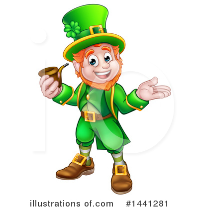 Royalty-Free (RF) Leprechaun Clipart Illustration by AtStockIllustration - Stock Sample #1441281
