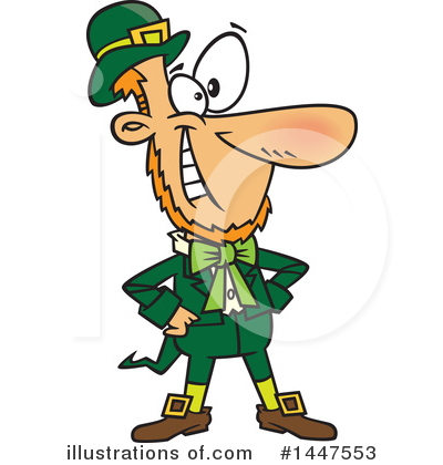 Leprechaun Clipart #1447553 by toonaday