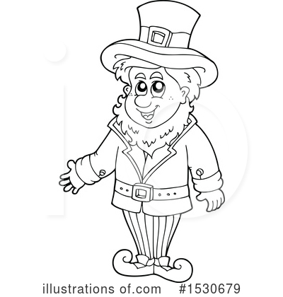 Royalty-Free (RF) Leprechaun Clipart Illustration by visekart - Stock Sample #1530679