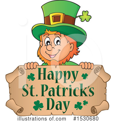 Royalty-Free (RF) Leprechaun Clipart Illustration by visekart - Stock Sample #1530680