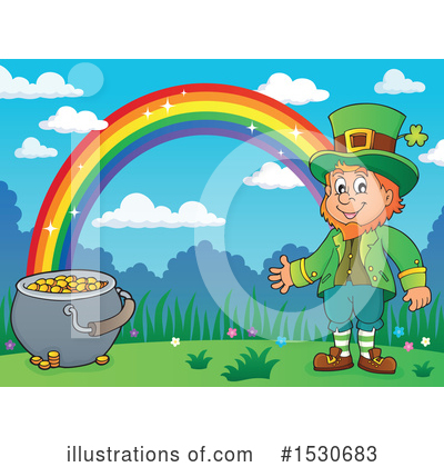 Royalty-Free (RF) Leprechaun Clipart Illustration by visekart - Stock Sample #1530683