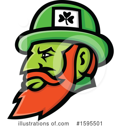 Royalty-Free (RF) Leprechaun Clipart Illustration by patrimonio - Stock Sample #1595501