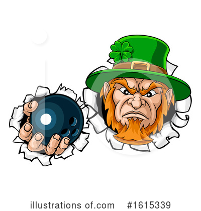 Royalty-Free (RF) Leprechaun Clipart Illustration by AtStockIllustration - Stock Sample #1615339