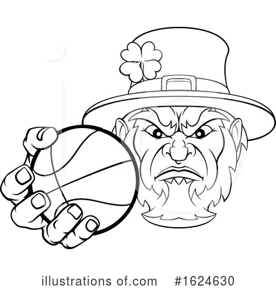Royalty-Free (RF) Leprechaun Clipart Illustration by AtStockIllustration - Stock Sample #1624630