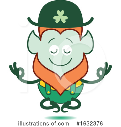 Leprechaun Clipart #1632376 by Zooco