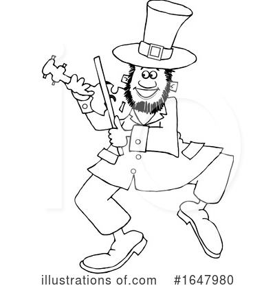 Royalty-Free (RF) Leprechaun Clipart Illustration by djart - Stock Sample #1647980
