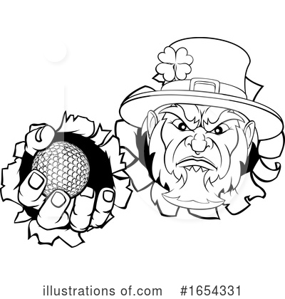 Royalty-Free (RF) Leprechaun Clipart Illustration by AtStockIllustration - Stock Sample #1654331