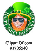 Leprechaun Clipart #1705540 by AtStockIllustration