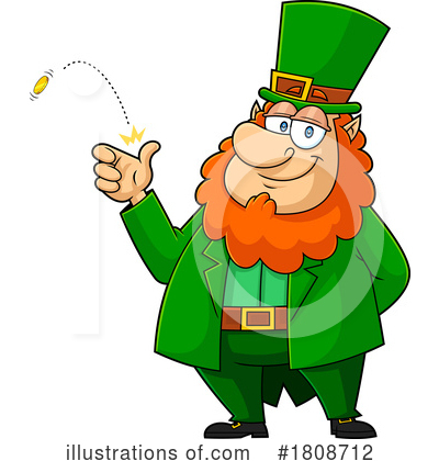 Leprechaun Clipart #1808712 by Hit Toon