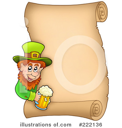 Royalty-Free (RF) Leprechaun Clipart Illustration by visekart - Stock Sample #222136