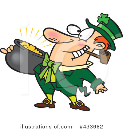 Leprechaun Clipart #433682 by toonaday