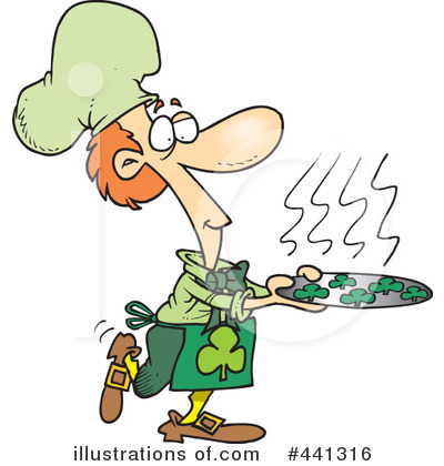 Royalty-Free (RF) Leprechaun Clipart Illustration by toonaday - Stock Sample #441316