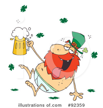 Saint Paddys Day Clipart #92359 by Hit Toon