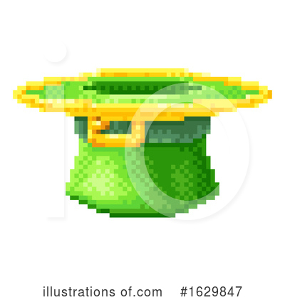 Royalty-Free (RF) Leprechaun Hat Clipart Illustration by AtStockIllustration - Stock Sample #1629847