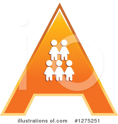 Royalty-Free (RF) Letter A Clipart Illustration by Lal Perera - Stock Sample #1275251