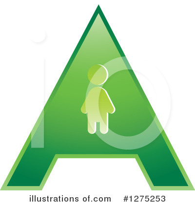 Royalty-Free (RF) Letter A Clipart Illustration by Lal Perera - Stock Sample #1275253
