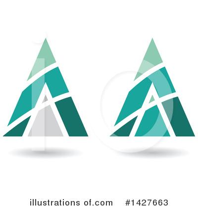 Royalty-Free (RF) Letter A Clipart Illustration by cidepix - Stock Sample #1427663