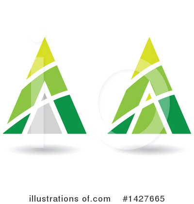 Royalty-Free (RF) Letter A Clipart Illustration by cidepix - Stock Sample #1427665