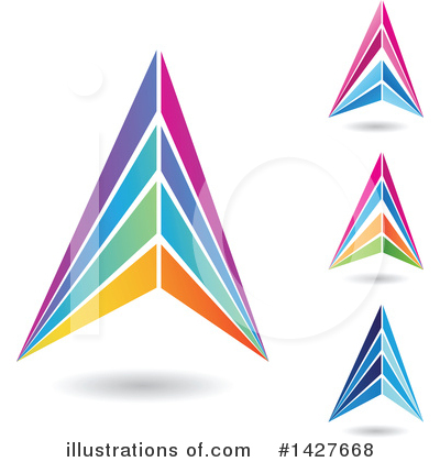Royalty-Free (RF) Letter A Clipart Illustration by cidepix - Stock Sample #1427668