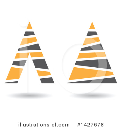Royalty-Free (RF) Letter A Clipart Illustration by cidepix - Stock Sample #1427678