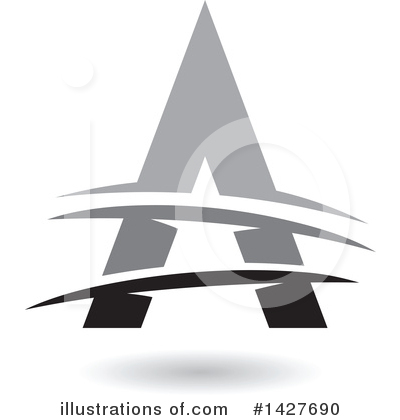 Royalty-Free (RF) Letter A Clipart Illustration by cidepix - Stock Sample #1427690