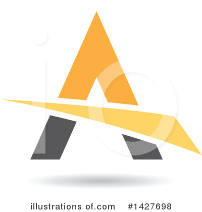 Royalty-Free (RF) Letter A Clipart Illustration by cidepix - Stock Sample #1427698