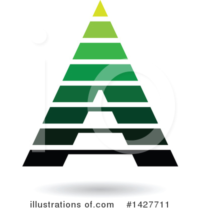 Royalty-Free (RF) Letter A Clipart Illustration by cidepix - Stock Sample #1427711