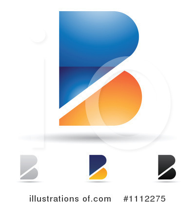 Royalty-Free (RF) Letter B Clipart Illustration by cidepix - Stock Sample #1112275