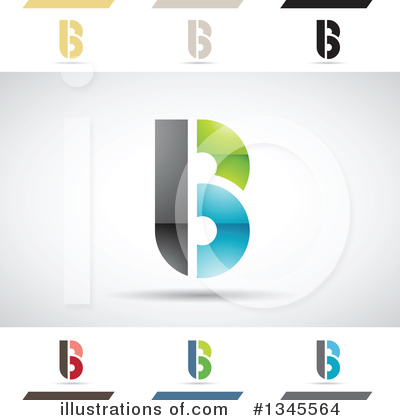 Royalty-Free (RF) Letter B Clipart Illustration by cidepix - Stock Sample #1345564