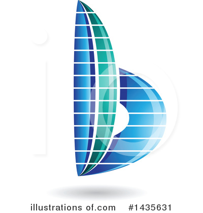 Royalty-Free (RF) Letter B Clipart Illustration by cidepix - Stock Sample #1435631