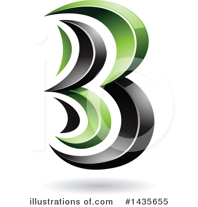 Royalty-Free (RF) Letter B Clipart Illustration by cidepix - Stock Sample #1435655