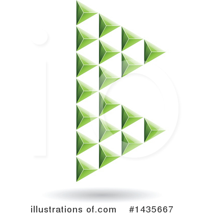 Royalty-Free (RF) Letter B Clipart Illustration by cidepix - Stock Sample #1435667