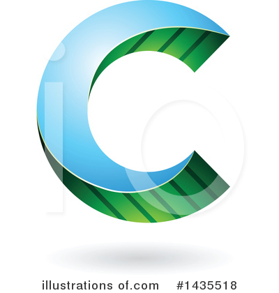 Royalty-Free (RF) Letter C Clipart Illustration by cidepix - Stock Sample #1435518